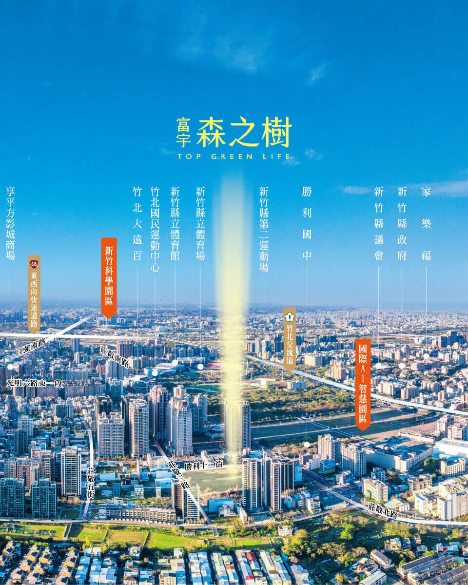 「富宇森之樹」空拍圖